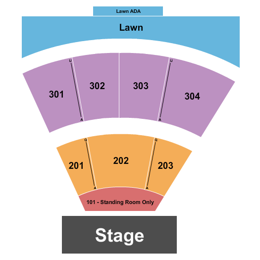 Freeman Arts Pavilion Seating Chart: Endstage GA Floor