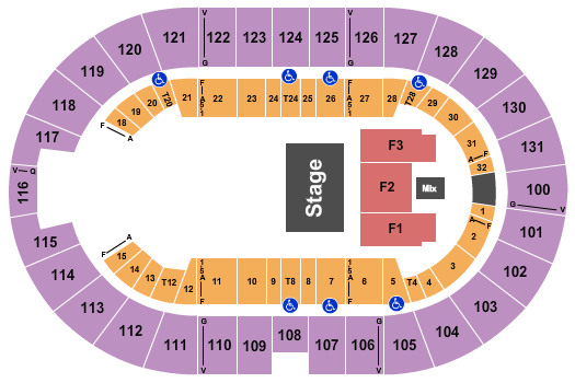 Freeman Coliseum Seating Chart: Myke Towers
