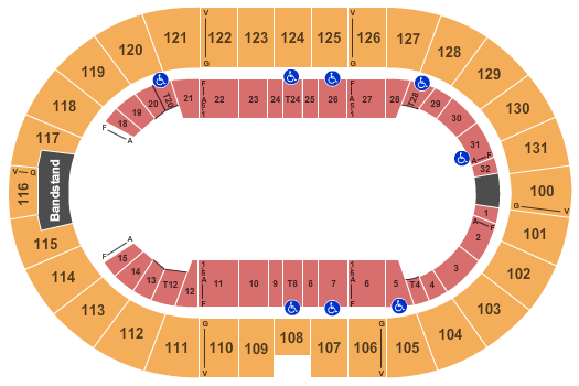 Freeman Coliseum Virtual Seating Chart