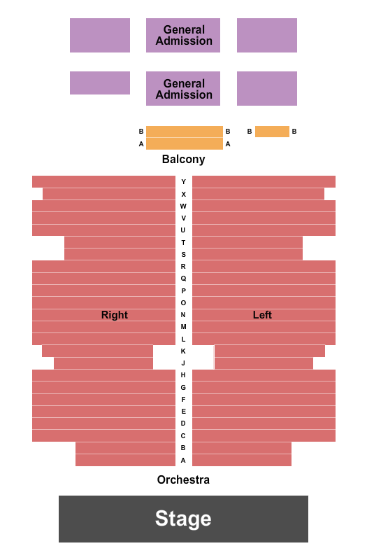Fremont Presbyterian Church Seating Chart: Endstage