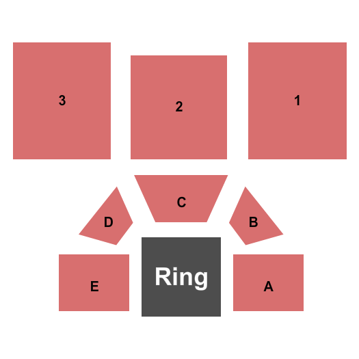 Fremont Theater - CA Seating Chart: Wrestling