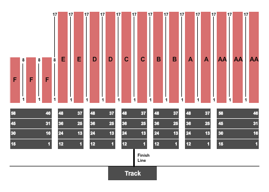 Fresno Fairgrounds Seating Chart: Horse Racing