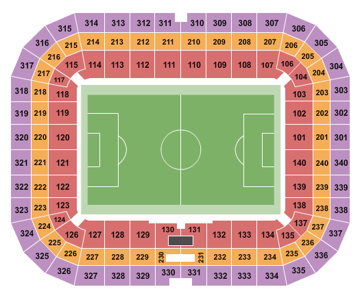 Friends Arena Map