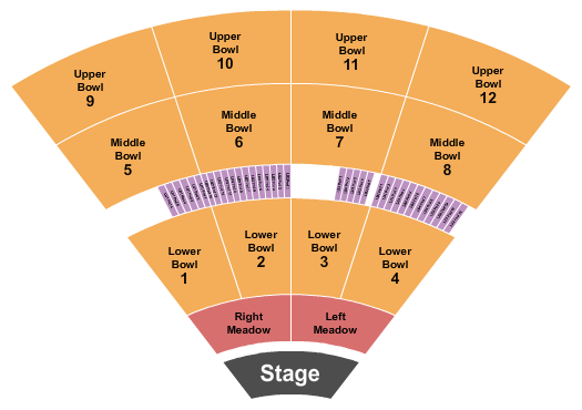 Frost Amphitheater Seating Chart: Endstage 3