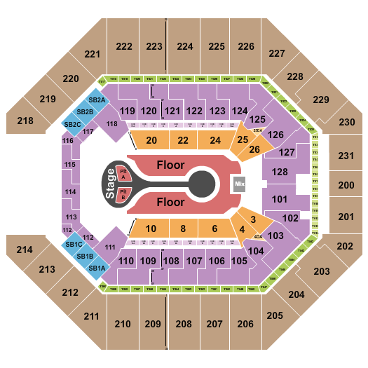 Frost Bank Center Seating Chart: Benson Boone