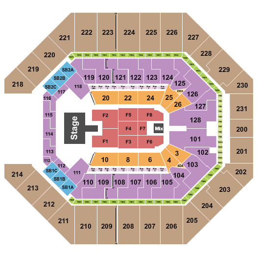 Frost Bank Center Seating Chart: Christian Nodal