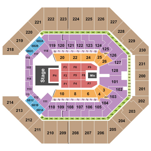 Frost Bank Center Seating Chart: Doja Cat