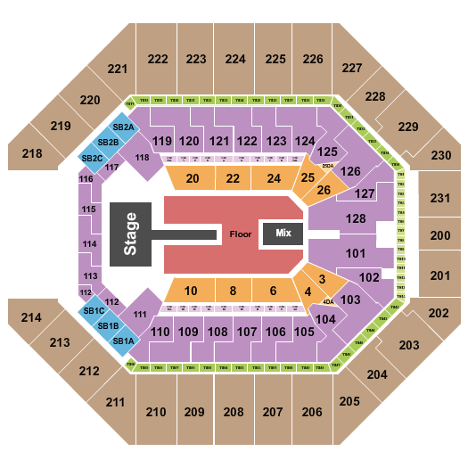 Frost Bank Center Seating Chart: Future