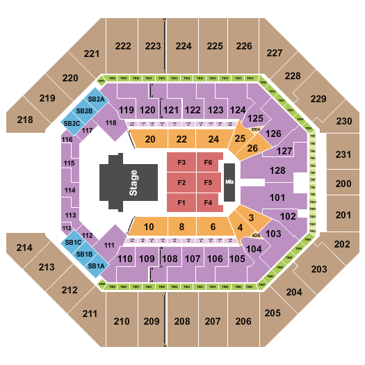 Frost Bank Center Seating Chart: J-Hope