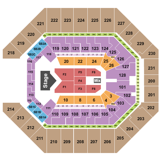 Frost Bank Center Seating Chart: Jelly Roll