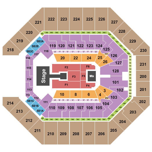 Frost Bank Center Seating Chart: Junior H