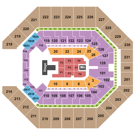 Frost Bank Center Seating Chart: Maverick City Music