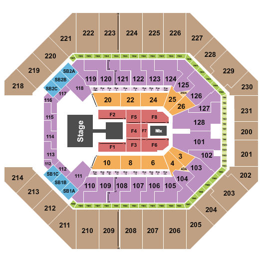 Frost Bank Center Seating Chart: Peso Pluma