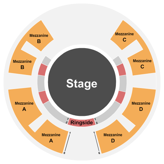 Event Center at Sonoma County Fairgrounds Seating Chart: Cirque Ma'Ceo