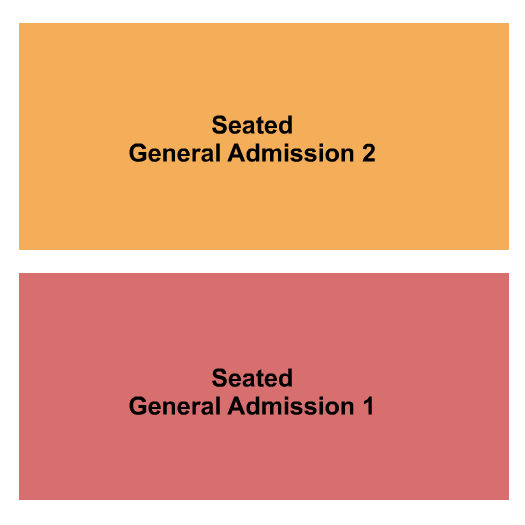Vivarium - Milwaukee Seating Chart: GA1 & GA2