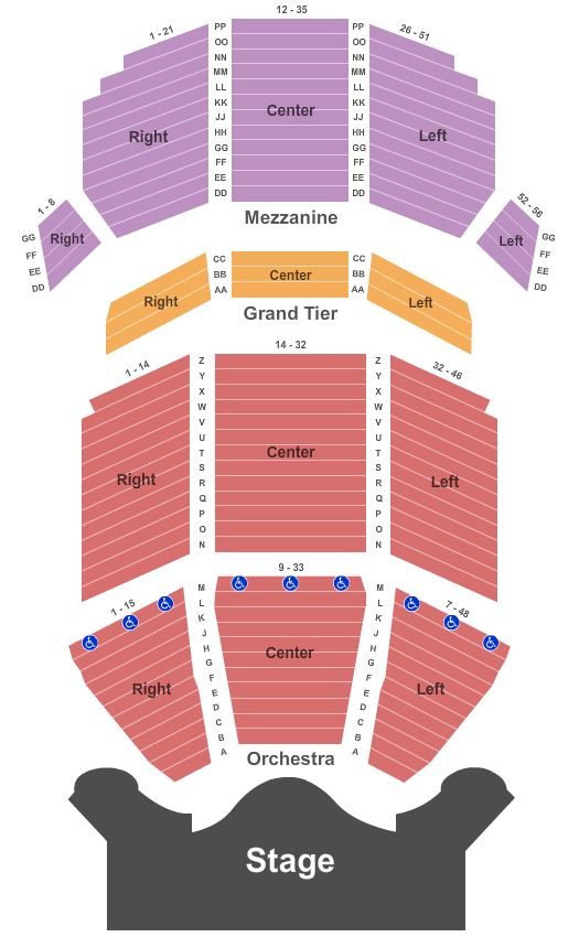 Sidney Marcus Auditorium at Georgia World Congress Center Seating Chart