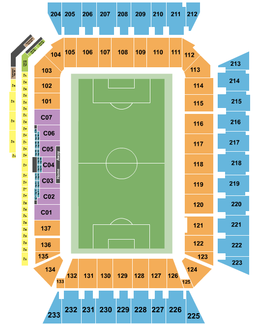 Geodis Park Seating Chart: Club World Cup