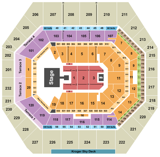 Gainbridge Fieldhouse Seating Chart: Brandy
