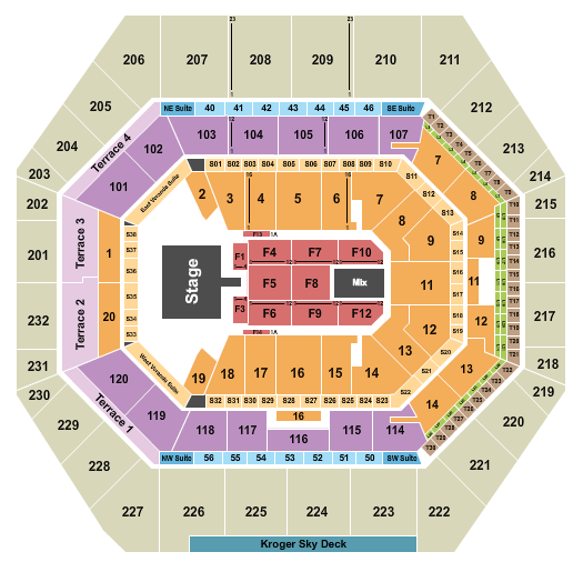Gainbridge Fieldhouse Seating Chart: Smashing Pumpkins