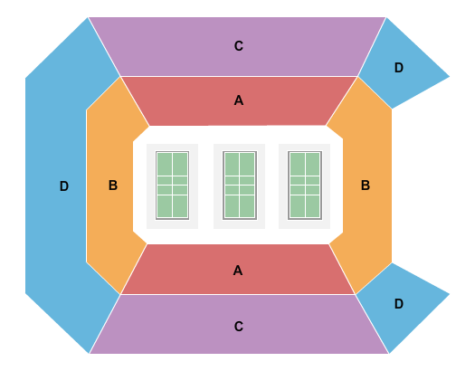 Galen Center Seating Chart: LA28 - Badminton
