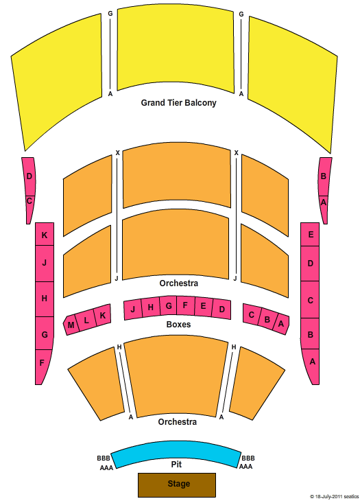 Gallo Seating Chart