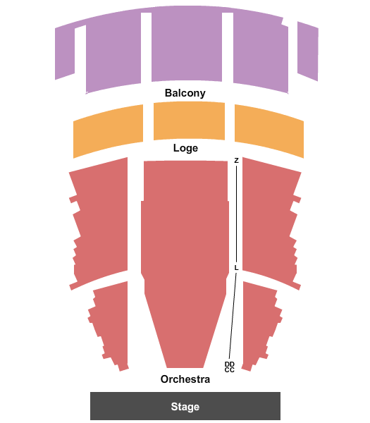 Garde Arts Center Seating Chart