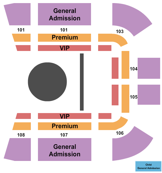 Garden Bros Nuclear Circus At Northgate Mall Seating Chart: Nuclear Circus