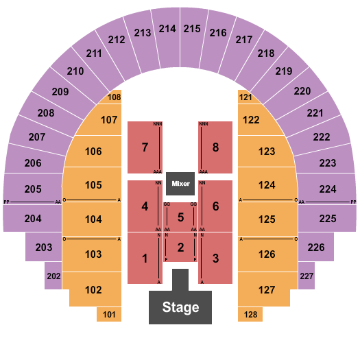 Garth Arena Seating Chart: Jon Pardi
