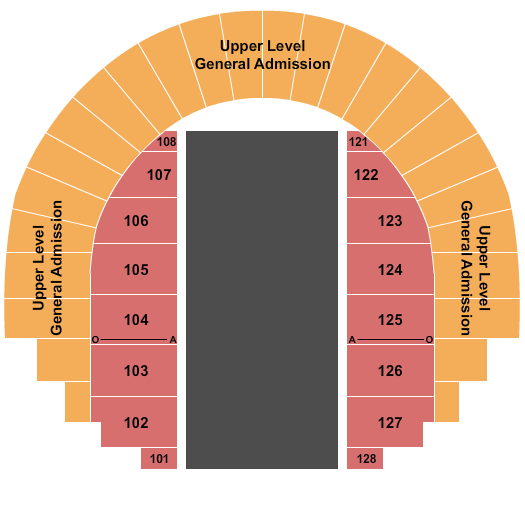 Garth Arena Seating Chart: Rodeo