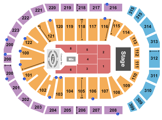 Gas South Arena Seating Chart: Carin Leon
