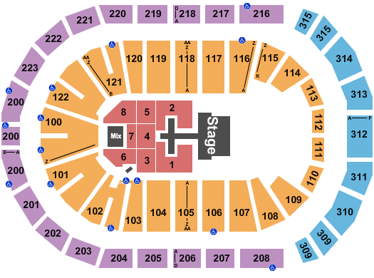 Gas South Arena Seating Chart: Chris Tomlin