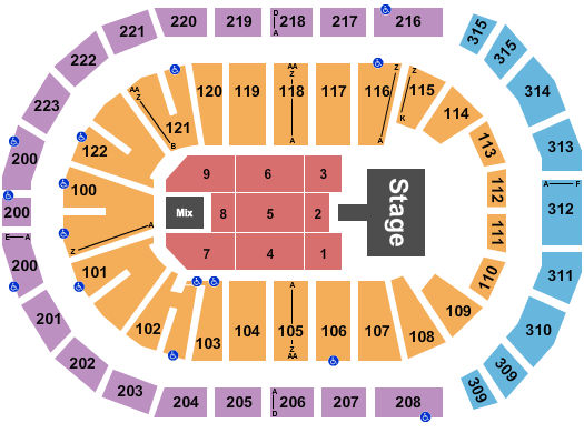 Gas South Arena Seating Chart: Christian Nodal