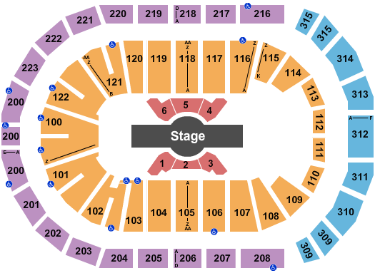Gas South Arena Seating Chart: Cirque Corteo