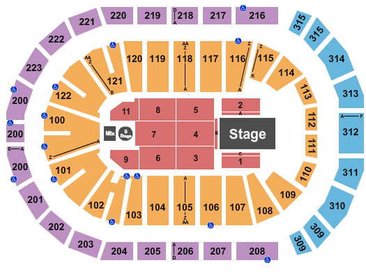 Gas South Arena Seating Chart: Dancing with the Stars