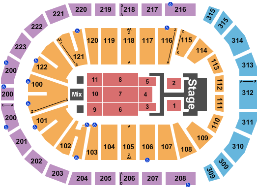 Gas South Arena Seating Chart: Dude Perfect