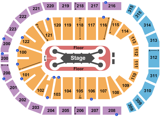 Gas South Arena Seating Chart: Feid
