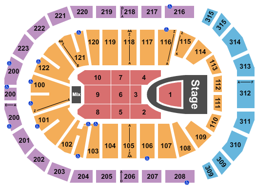 Gas South Arena Seating Chart: For King and Country