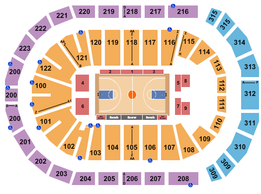Gas South Arena Seating Chart: Harlem Globetrotters 2