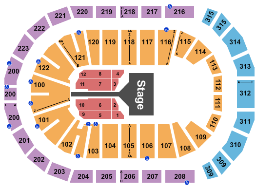 Gas South Arena Seating Chart: LOL