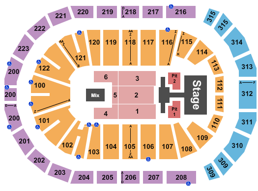 Gas South Arena Seating Chart: Phil Wickham