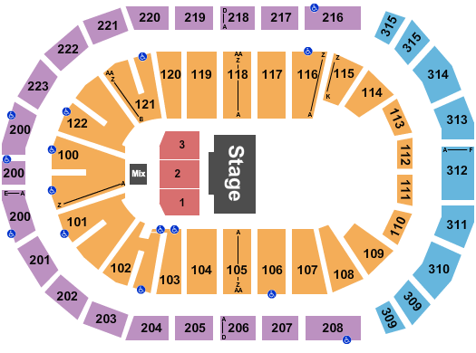 Gas South Arena Seating Chart: Quarterhouse 2