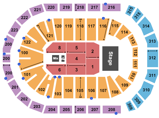 Gas South Arena Seating Chart: Sugarland