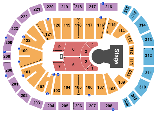 Gas South Arena Seating Chart: The Arrival
