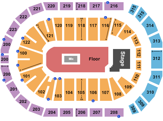 Gas South Arena Seating Chart: Twenty One Pilots