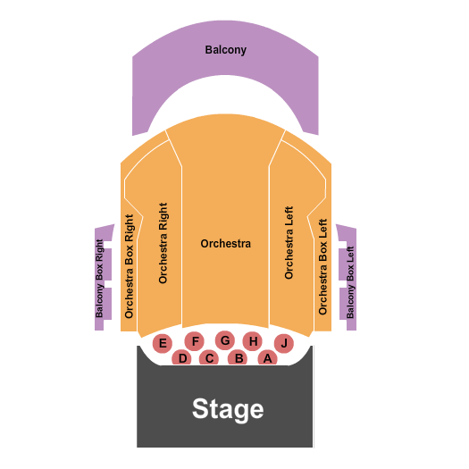 Gas South Theater Seating Chart: Endstage Tables 2