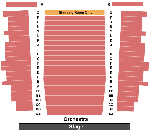 Gateway Playhouse Seating Chart: Endstage 3