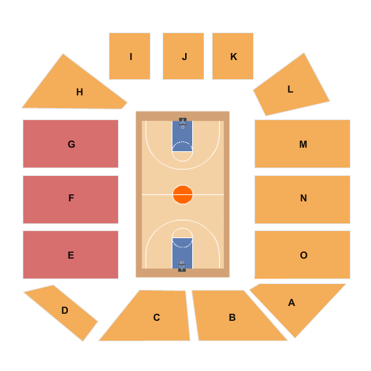 Gayle Kaundart Arena At The Stubblefield Center Seating Chart: Basketball