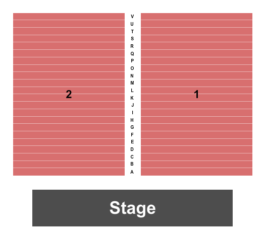 Gaylord Opryland Events Center Seating Chart: Endstage