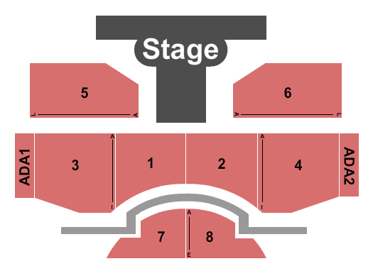 Gaylord Palms Hotel & Convention Center - FL Seating Chart: Endstage