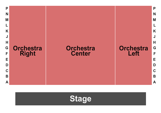 GE Theatre at Proctors Seating Chart